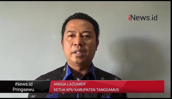 Video Ketua KPU Tanggamus Angga Lazuardi