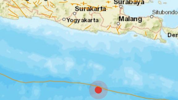Gempa Magnitudo 5,2 Guncang Blitar, Tidak Berpotensi Tsunami