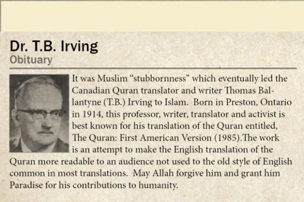 Kisah Thomas Irving, Mualaf asal Kanada yang Mendapat Hidayat usai Kenal Seorang Muslim India