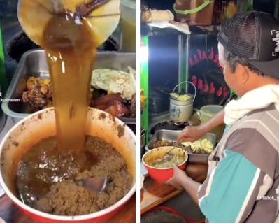 Viral! Nasi Minyak Surabaya, Netizen: Kolesterol I'm Coming