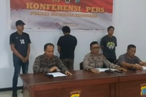 Polres Minahasa Tenggara Ungkap Kasus Pembunuhan WNA di Ratatotok