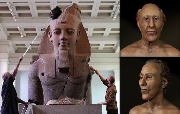 Begini Penampakan Wajah Firaun yang Dikenal sebagai Raja Bengis 