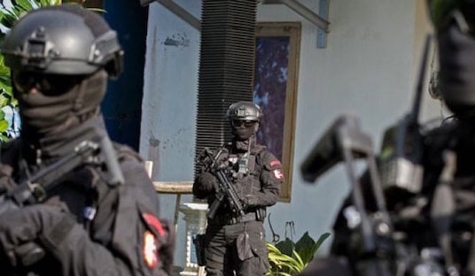 Densus 88 Tangkap Terduga Teroris di Jakut saat Kerja
