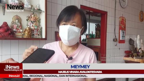 VIDEO: Jelang Tahun Baru Imlek 2023, Vihara Avalokitesvara Tasikmalaya Dipercantik dengan Lampion