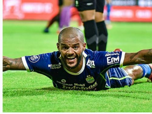 David Da Silva Jadi Pahlawan Persib Bandung Kalahkan 1-0 Madura United di Kandangnya