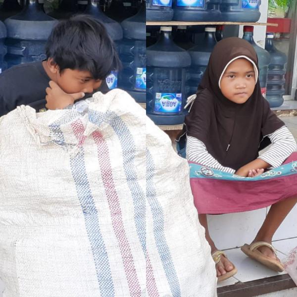 Potret Buram di Pandeglang, Bocah SD Rela jadi Pemulung Rongsokan demi Beli Seragam Sekolah
