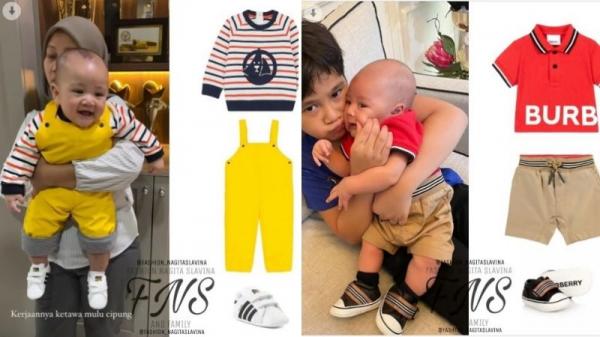 Wow! Segini Harga 6 Koleksi Sepatu Branded Rayyanza si Bayi Sultan