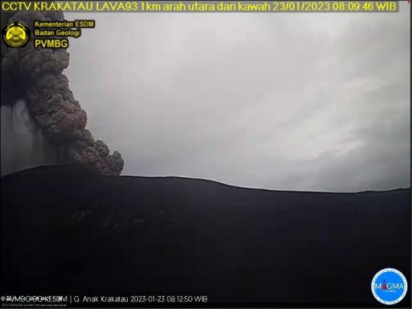 Gunung Anak Krakatau Erupsi Masyarakat Diminta Jangan Mendekat