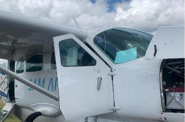 Tergelincir, Pesawat SAM Air Kecelakaan di Beoga Papua