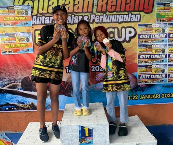 Tiga Atlet Renang Asal Kabupaten Probolinggo Borong 10 Medali Emas
