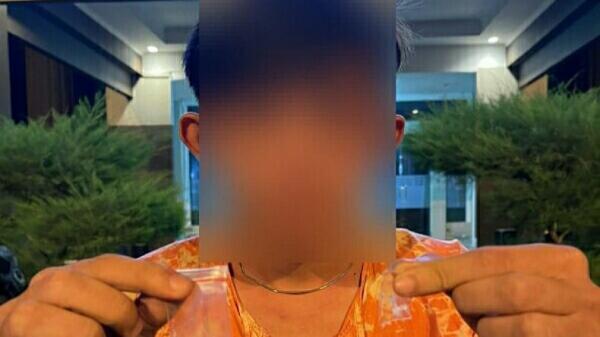 Remaja Pria di Manado Diciduk Polisi Bawa 1 Paket Sabu