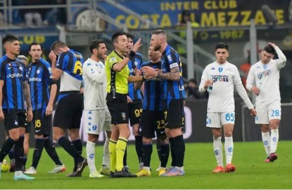 Empoli Permalukan Inter Milan di Kandang, Gagal Kudeta AC Milan