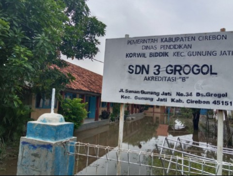 Banjir di Kabupaten Cirebon, dari Ruas Jalan Tidak Bisa Dilalui hingga Sekolah Liburkan KBM