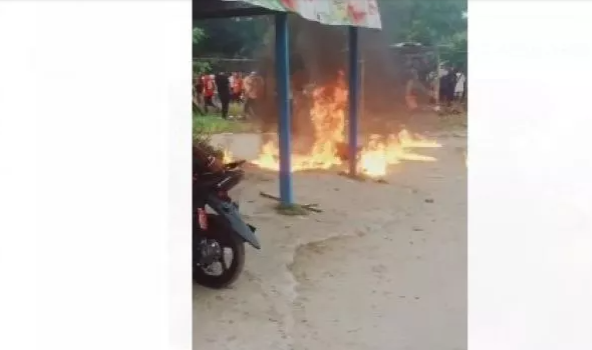 Mengerikan! Detik-detik Wanita di Kota Sorong Dibakar Hidup-Hidup hingga Tewas Mengenaskan