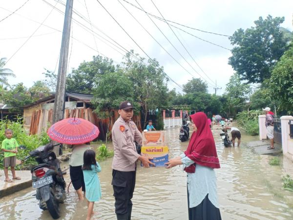 Polres Pandeglang Laksanakan Patroli Serta Siaga Antisipasi Adanya Korban Banjir