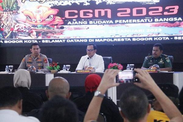 Ada Bogor Street Festival 2023, Polresta Bogor Kota Kerahkan 700 Personel Gabungan