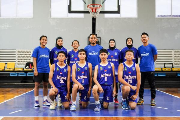 8 Pebasket YMS Basket Ball Club Kabupaten Bogor Wakili Jabar di Kejurnas Basket 3x3 U-16 Jogyakarta