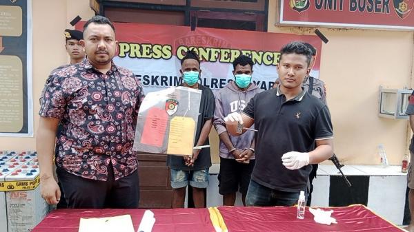 Polres Jayapura Ungkap Dua Kasus Curanmor di Awal Tahun, 7 Motor Diamankan