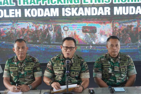 Intel TNI Berhasil Ungkap Penyelundupan Manusia Rohingya di Aceh
