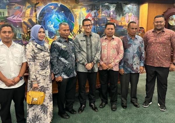 Temui Sandiago Uno, Kadis PUPR Paparkan Potensi Ekowisata Nipah di Aceh Barat