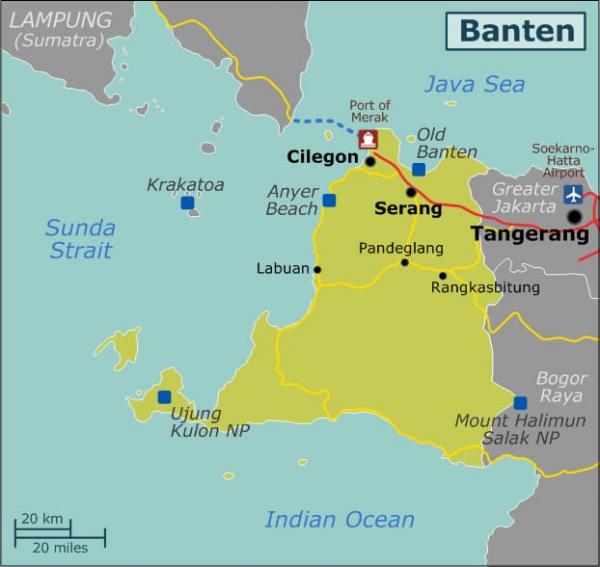 Ini Profil 8 Daerah di Provinsi Banten: Cilegon Terkecil tetapi Paling Sultan