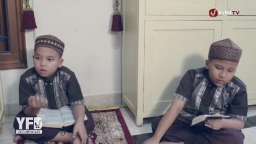 Hafal 30 Juz, 2 Anak Yatim Asal Indonesia Dijuluki Google Alquran