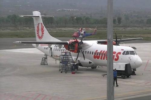 Pesawat Wing Air Gagal Mendarat di Bandara Maumere, Kondisi Cuaca Hujan dan Berawan Gelap