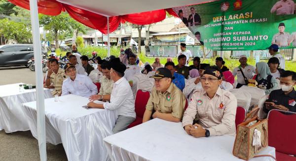 PAPERA Optimis Pedagang di Bekasi Bisa Raih 80 Persen Suara Capres Prabowo