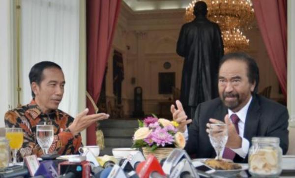 Manuver Politik, Surya Paloh Bertemu Presiden di Istana, Ini Kata Jokowi