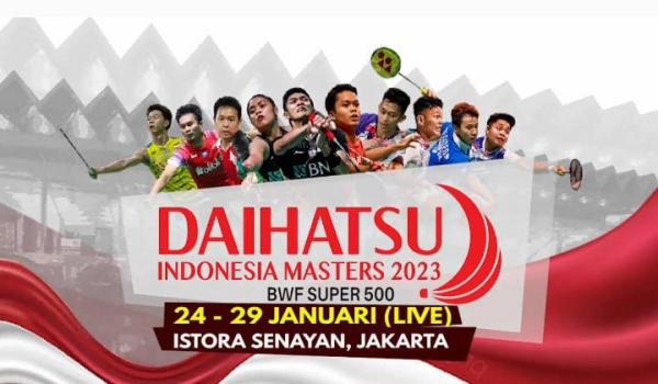 Indonesia Raih 2 Gelar Juara Indonesia Master 2023