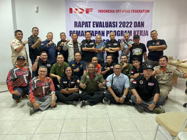 Para Offroader IOF Pengcab Bogor Kumpul, Rancang Event Skala Nasional dan Internasional Tahun 2023