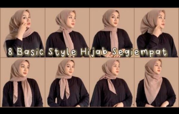 Bingung Pakai Hijab Segi 4? Berikut 8 Model Hijab yang Praktis dan Simpel yang Patut Anda Coba
