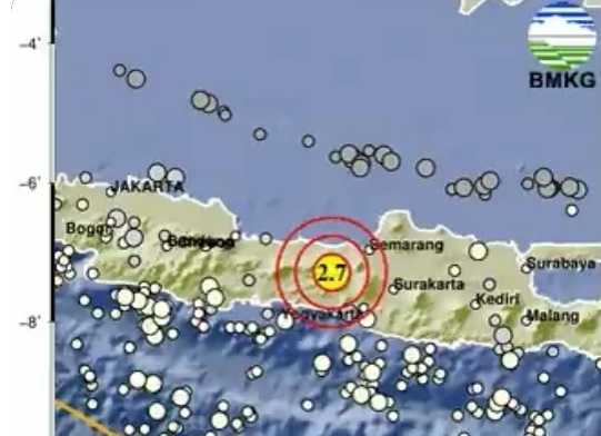 Gempa Terkini M2 7 Guncang Wonosobo Jawa Tengah