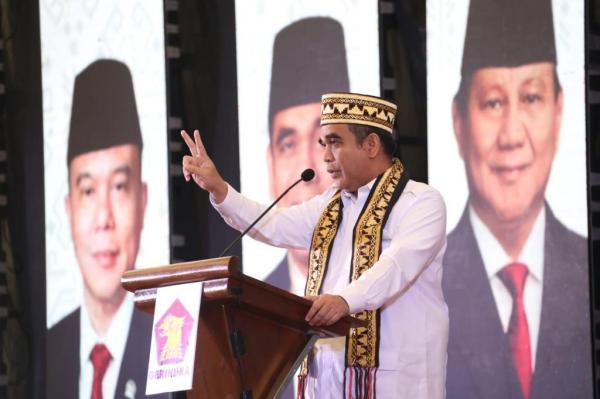 Rakerda Partai Gerindra, Ahmad Muzani Minta Lampung Jadi Basis Prabowo dan Gerindra