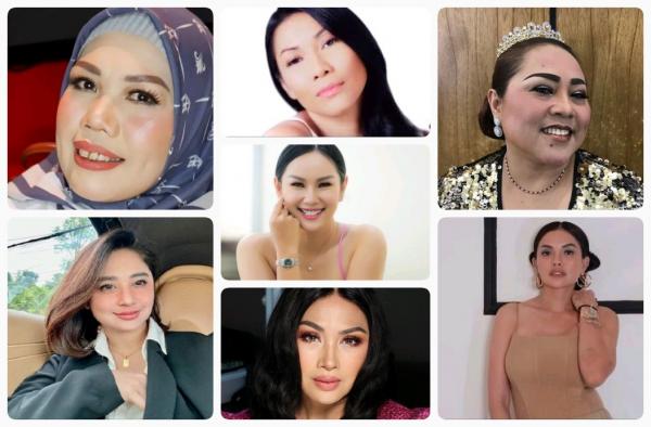 Deretan Artis Cantik Indonesia yang Punya Banyak Mantan Suami, Bahkan Ada yang Ngaku Kumpul Kebo