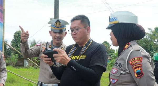 Uji Coba ETLE Drone di Purbalingga, Ditlantas Polda Jateng Temukan Sejumlah Pelanggaran
