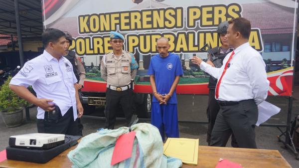 Polres Purbalingga Tangkap Residivis Pencurian, Kasus Terakhir Bobol SD
