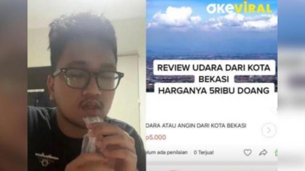 Heboh! Video Pria Review Udara yang Dibelinya Seharga Rp5 Ribu, Banjir Komentar Netizen