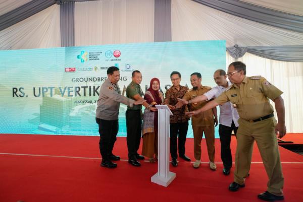 Menkes Dukung Usulan Gubernur Sulsel Untuk Melibatkan SDM dari Sulsel untuk RS UPT Vertikal Makassar