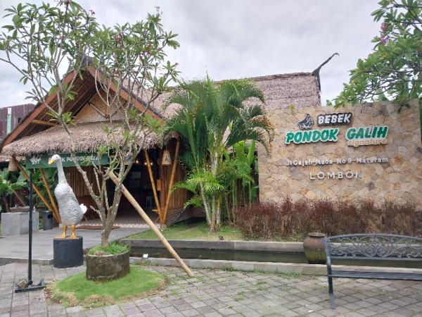 Uniknya Rumah Makan Pondok Bebek Galih Ini Selalu Ramai Pengunjung, Makan di Rumah Adat Khas Lombok