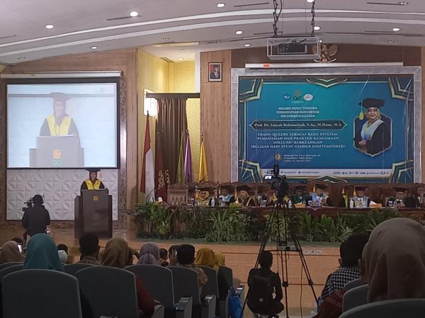 UIN Sunan Kalijaga Kukuhkan Dekan Fakultas Ushuluddin dan Pemikiran Islam Sebagai Guru Besar