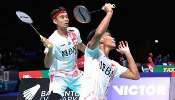 Thailand Masters 2023: Bagas/Fikri Dikalahkan Terhenti di Semifinal
