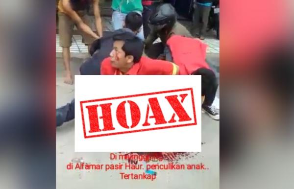 Viral Video Bernarasi Penculik Anak di Malingping Lebak Dihajar Massa, Polisi: Hoaks!