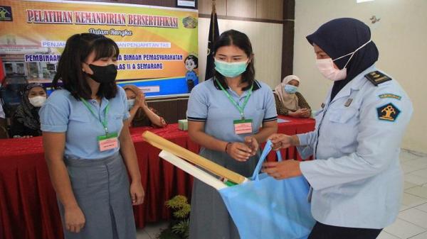 Tingkatkan Produktivitas Warga Binaan, LPP Semarang Gelar Pelatihan Mandiri Bersertifikasi
