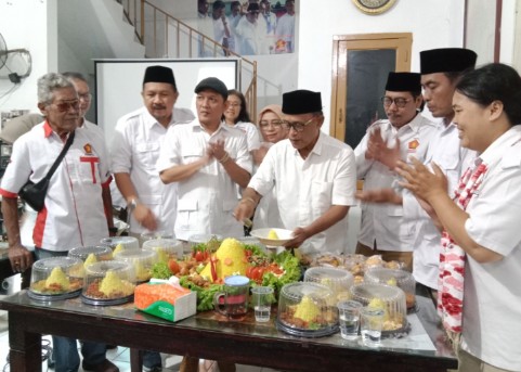 HUT ke-15 Partai Gerindra Kota Cirebon Digelar Sederhana