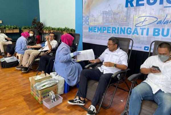 Peringati Bulan K3 Nasional, Pelindo Regional 3 Kumpulkan 127 Kantong Darah Untuk PMI