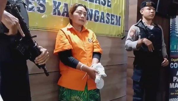 Ngenes, Suami Punya Banyak istri, Mama Muda di Karangasem Bali Nekat Edarkan Sabu 