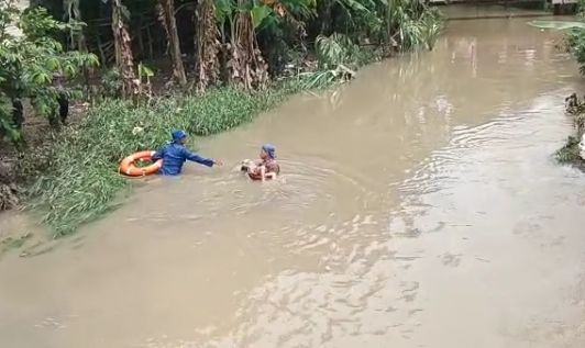 Bocah SD yang Tenggelam di Sungai Srengseng Pemalang Ditemukan Sudah Tak Bernyawa