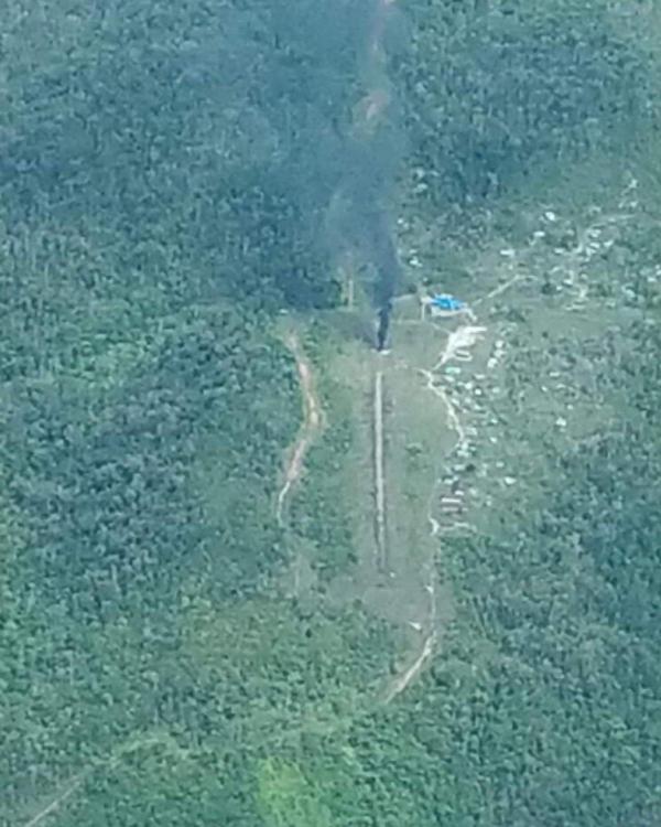 Pesawat Susi Air Terbakar di Distrik Paro, Kabupaten Nduga Papua