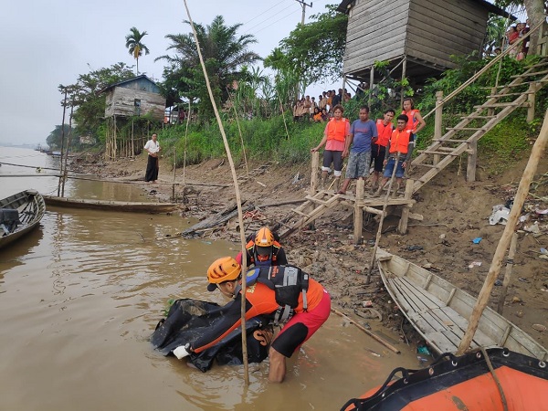 ABK Kapal yang Tenggelam di Sungai Batanghari Ditemukan